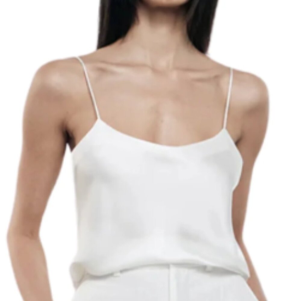 ENZA COSTA SILK SATIN CAMISOLE